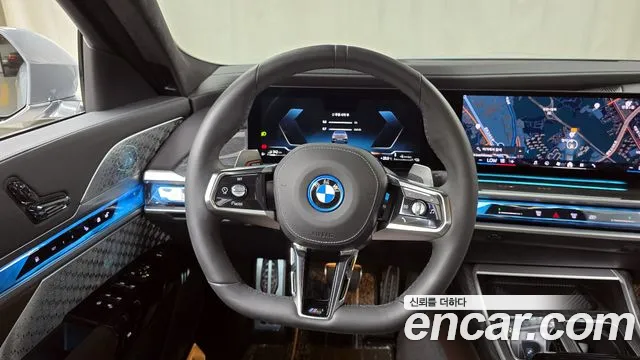 BMW 7 Series (G70) 2023 Серый из Кореи, фото 4