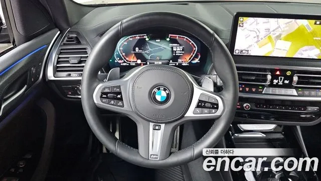 BMW X3 (G01) 2023 Черный из Кореи, фото 4