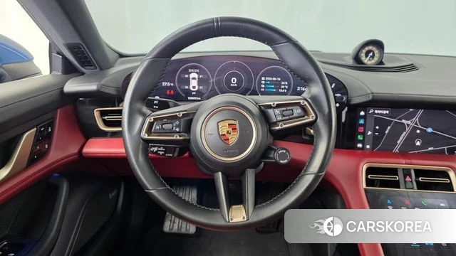 Porsche Taycan 2021 Синий из Кореи, фото 4