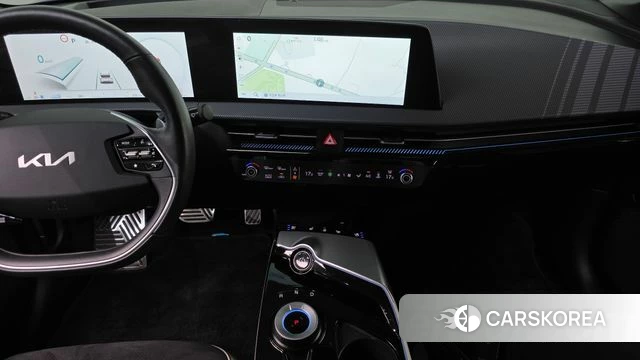 Kia EV6 2022 Синий из Кореи, фото 4