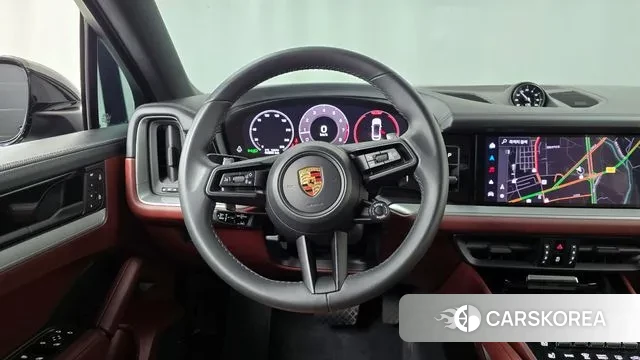 Porsche Cayenne (PO536) 2023 Черный из Кореи, фото 4