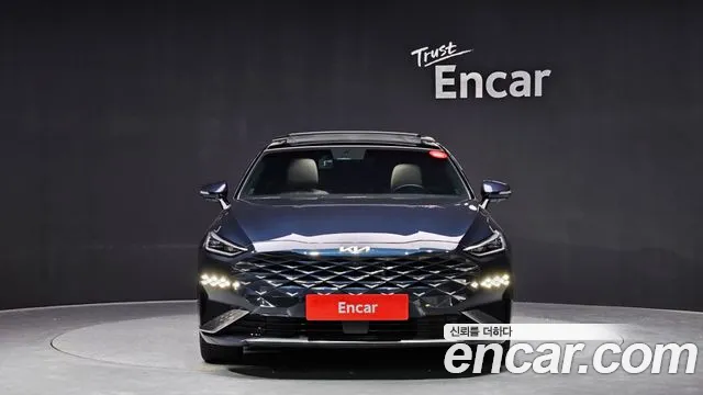 Kia K8 Hybrid 2022 Синий из Кореи, фото 4