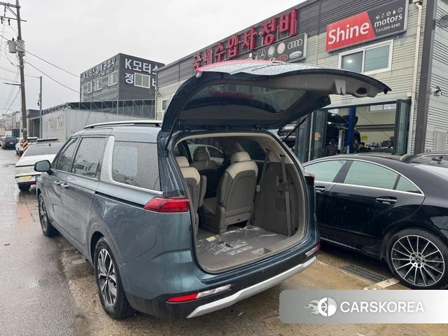 Kia Carnival 4th generation 2021 Небесно-голубой из Кореи, фото 4