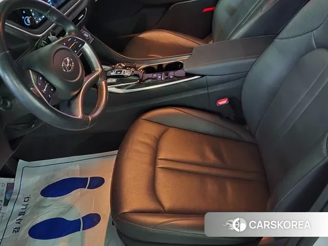 Hyundai Sonata Hybrid (DN8) 2021 Белый из Кореи, фото 4