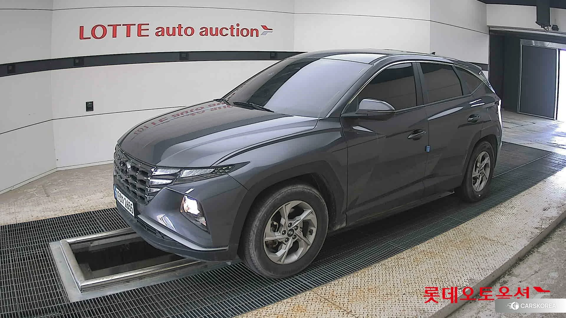 Hyundai Tucson 2022 Titanium Grey Metallic из Кореи, фото 4