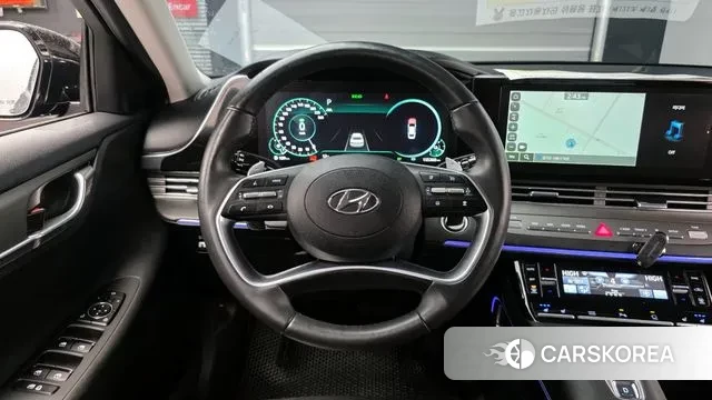 Hyundai The New Grandeur IG Hybrid 2022 Черный из Кореи, фото 4