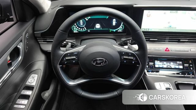 Hyundai The New Grandeur IG Hybrid 2021 Серый из Кореи, фото 4