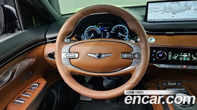 Genesis GV70 2023 Синий из Кореи, фото 4