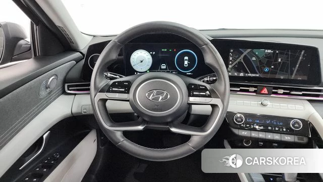 Hyundai Avante Hybrid (CN7) 2022 Серый из Кореи, фото 4