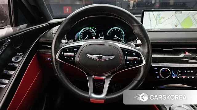 Genesis G80 (RG3) 2022 Черный из Кореи, фото 4