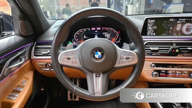 BMW 7 Series (G11) 2021 Черный из Кореи, фото 4