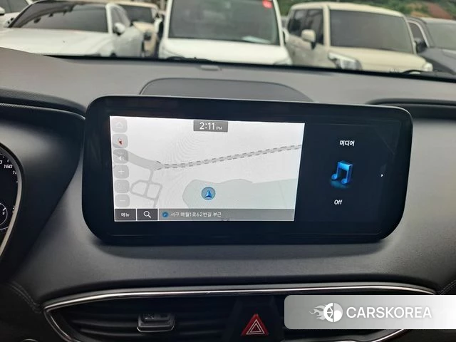 Hyundai The New Santa Fe 2023 Белый из Кореи, фото 4