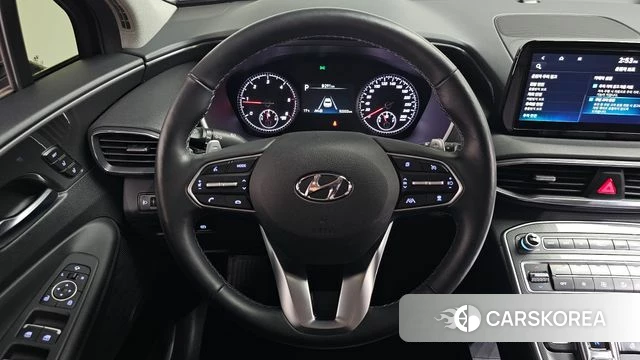 Hyundai The New Santa Fe 2022 Черный из Кореи, фото 4