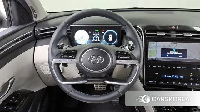 Hyundai Tucson Hybrid (NX4) 2020 Белый из Кореи, фото 4