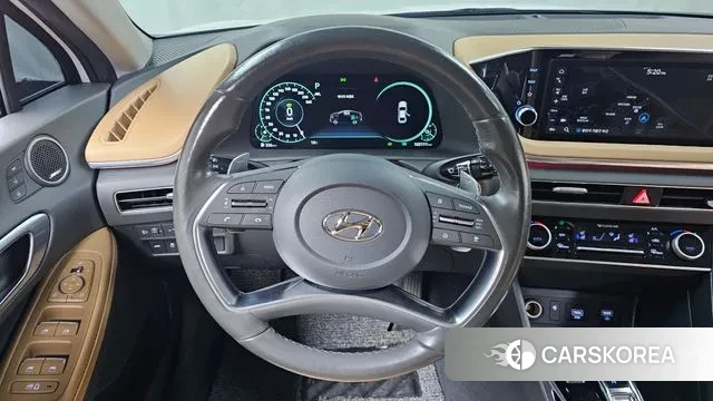 Hyundai Sonata Hybrid (DN8) 2019 Белый из Кореи, фото 4
