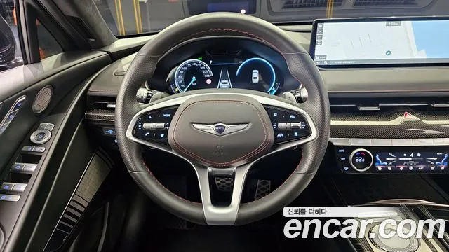 Genesis G80 (RG3) 2022 Черный из Кореи, фото 4