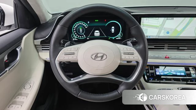 Hyundai The New Grandeur IG Hybrid 2022 Белый из Кореи, фото 4