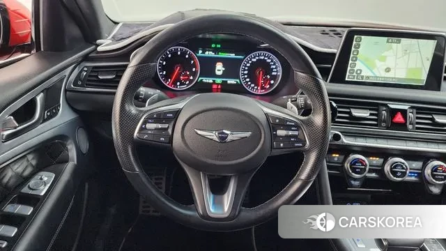 Genesis G70 2018 Красный из Кореи, фото 4