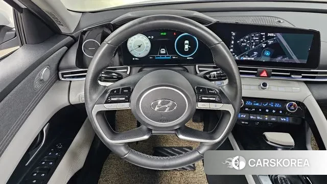 Hyundai Avante (CN7) 2021 Белый из Кореи, фото 4