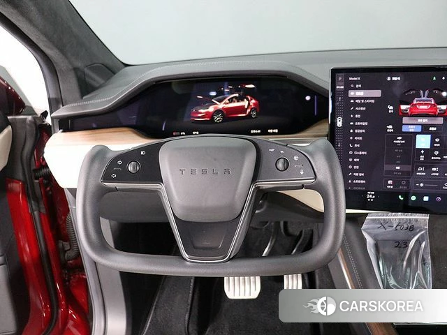 Tesla Model X 2024 Красный из Кореи, фото 4