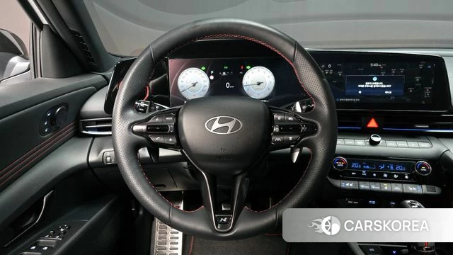 Hyundai The New Avante (CN7) 2024 Белый из Кореи, фото 4