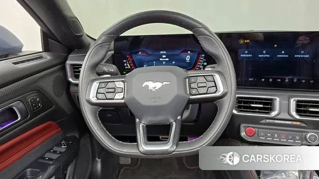 Ford Mustang 7th Generation 2024 Небесно-голубой из Кореи, фото 4
