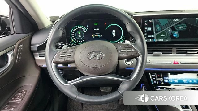 Hyundai The New Grandeur IG Hybrid 2021 Черный из Кореи, фото 4