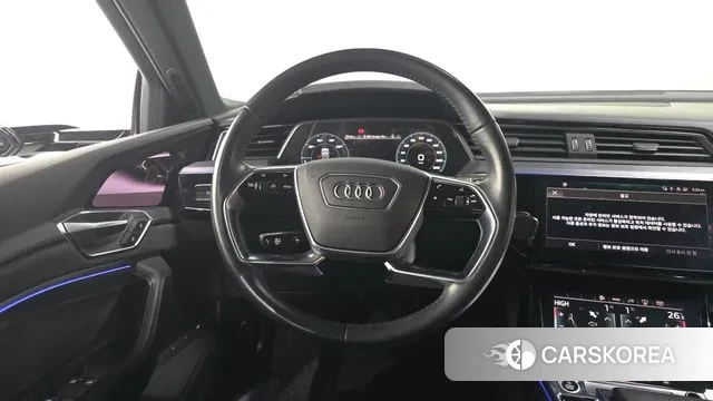 Audi e-Tron 2021 Черный из Кореи, фото 4