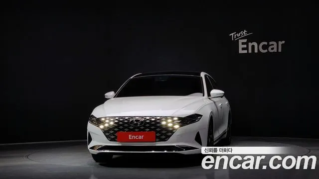 Hyundai The New Grandeur IG Hybrid 2020 Белый из Кореи, фото 4