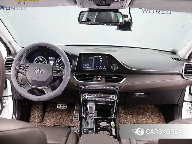 Hyundai Grandeur IG Hybrid 2019 Белый из Кореи, фото 4