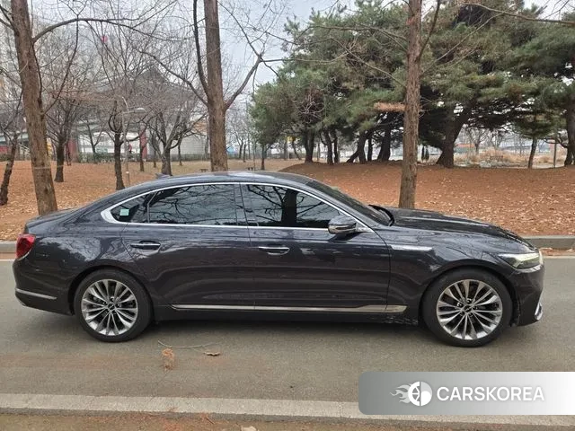 Kia The New K9 2nd generation 2021 Серый из Кореи, фото 4