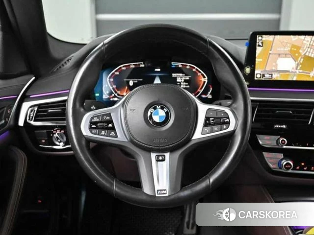 BMW 5 Series (G30) 2023 Серый из Кореи, фото 4