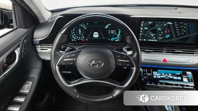 Hyundai The New Grandeur IG Hybrid 2020 Черный из Кореи, фото 4