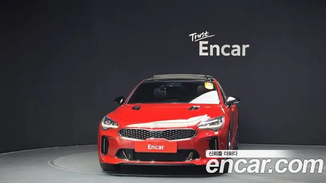 Kia Stinger 2018 Красный из Кореи, фото 4