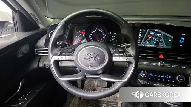 Hyundai Avante (CN7) 2021 Белый из Кореи, фото 4