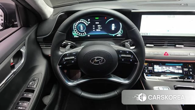 Hyundai The New Grandeur IG Hybrid 2022 Черный из Кореи, фото 4
