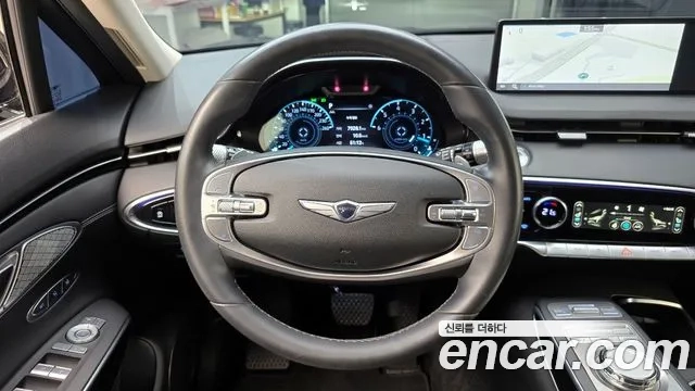 Genesis GV70 2021 Черный из Кореи, фото 4