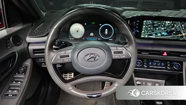 Hyundai Sonata (DN8) 2021 Красный из Кореи, фото 4