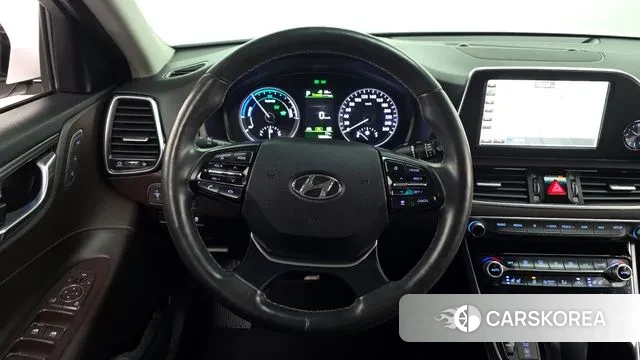 Hyundai Grandeur IG Hybrid 2019 Белый из Кореи, фото 4