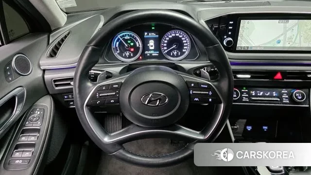 Hyundai Sonata Hybrid (DN8) 2023 Черный из Кореи, фото 4