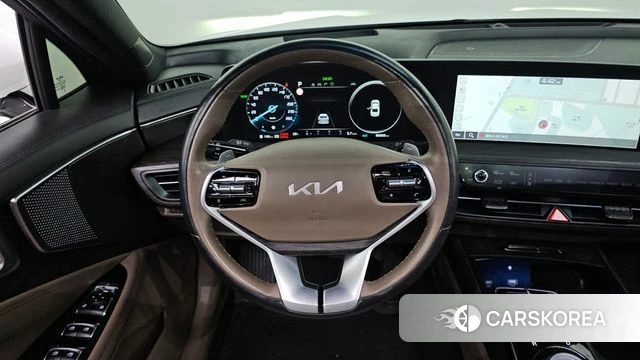 Kia K8 Hybrid 2023 Белый из Кореи, фото 4