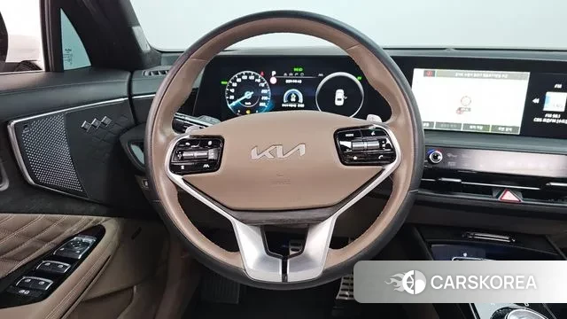 Kia K8 Hybrid 2023 Белый из Кореи, фото 4