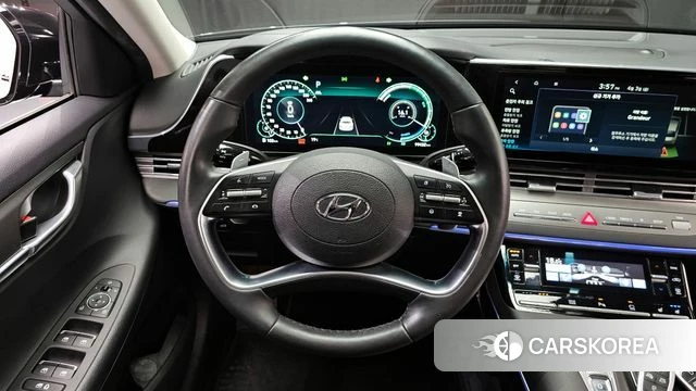 Hyundai The New Grandeur IG Hybrid 2022 Черный из Кореи, фото 4
