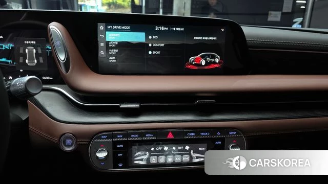 Genesis G90 (RS4) 2023 Темно-зеленый из Кореи, фото 4