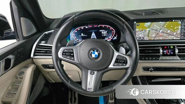 BMW X7 (G07) 2021 Черный из Кореи, фото 4