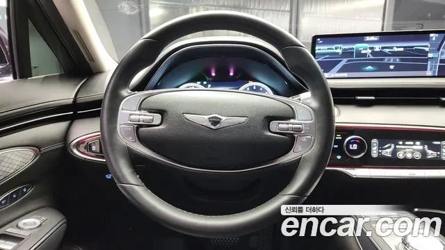 Genesis GV70 2021 Черный из Кореи, фото 4