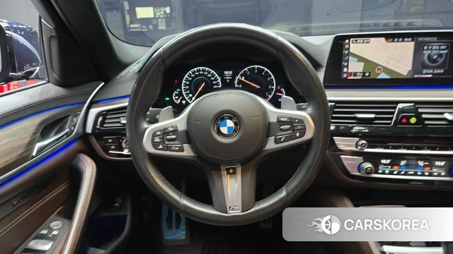 BMW 5 Series (G30) 2019 Синий из Кореи, фото 4