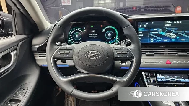 Hyundai The New Grandeur IG Hybrid 2021 Серый из Кореи, фото 4