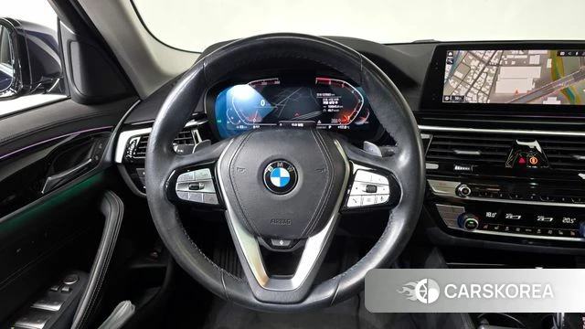BMW 5 Series (G30) 2019 Синий из Кореи, фото 4