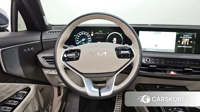 Kia K8 Hybrid 2022 Синий из Кореи, фото 4